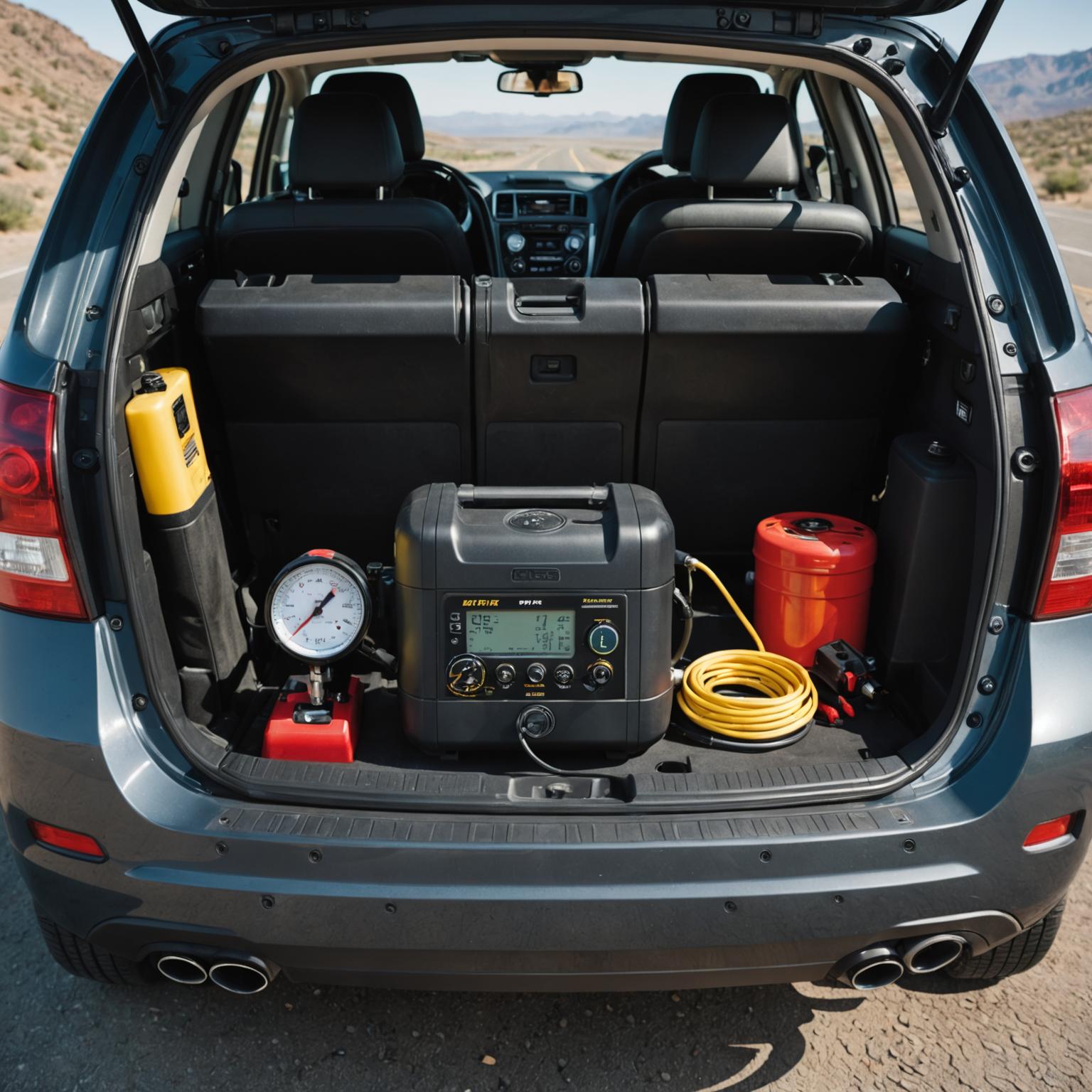 紧凑型轮胎充气机