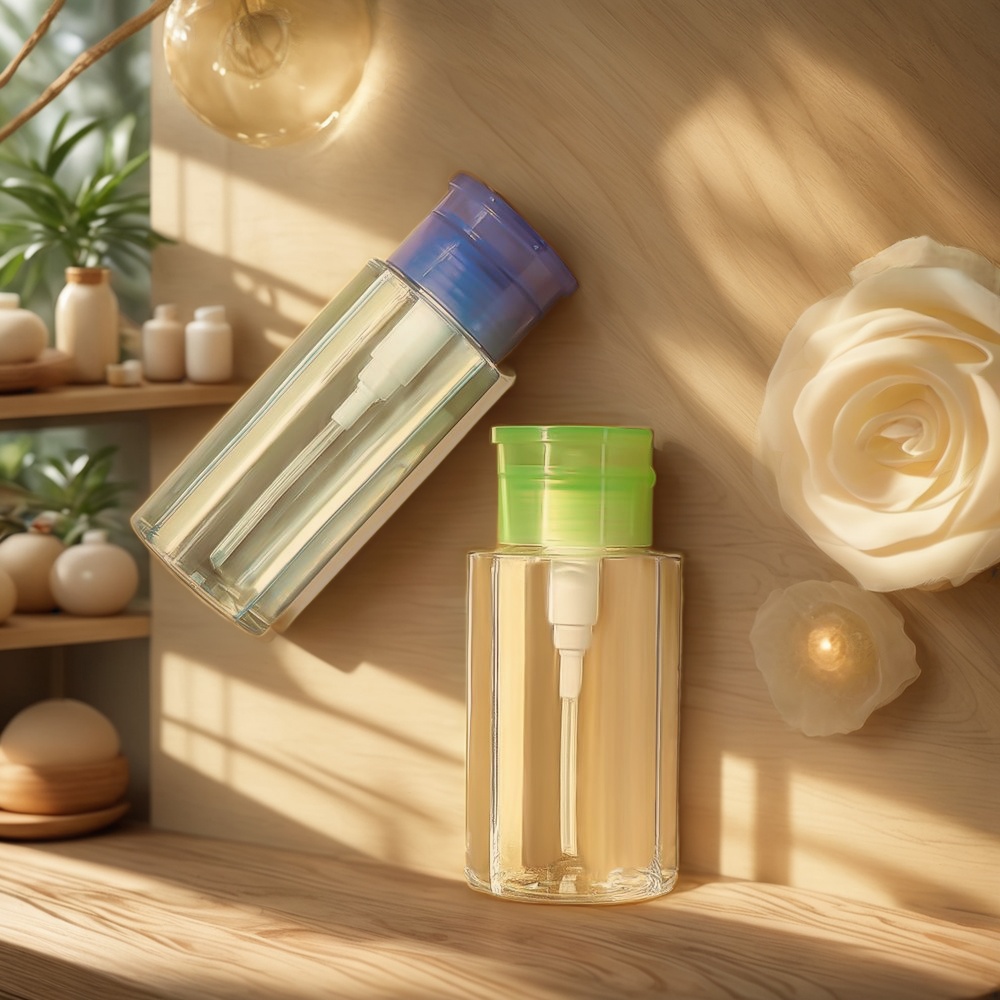 Person standing in a factory with machinery in the background