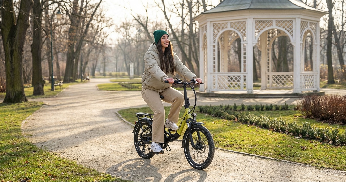 elektryczny składany rower miejski