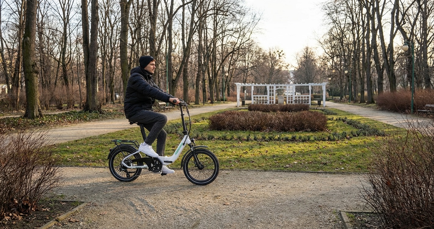 electric folding city bike