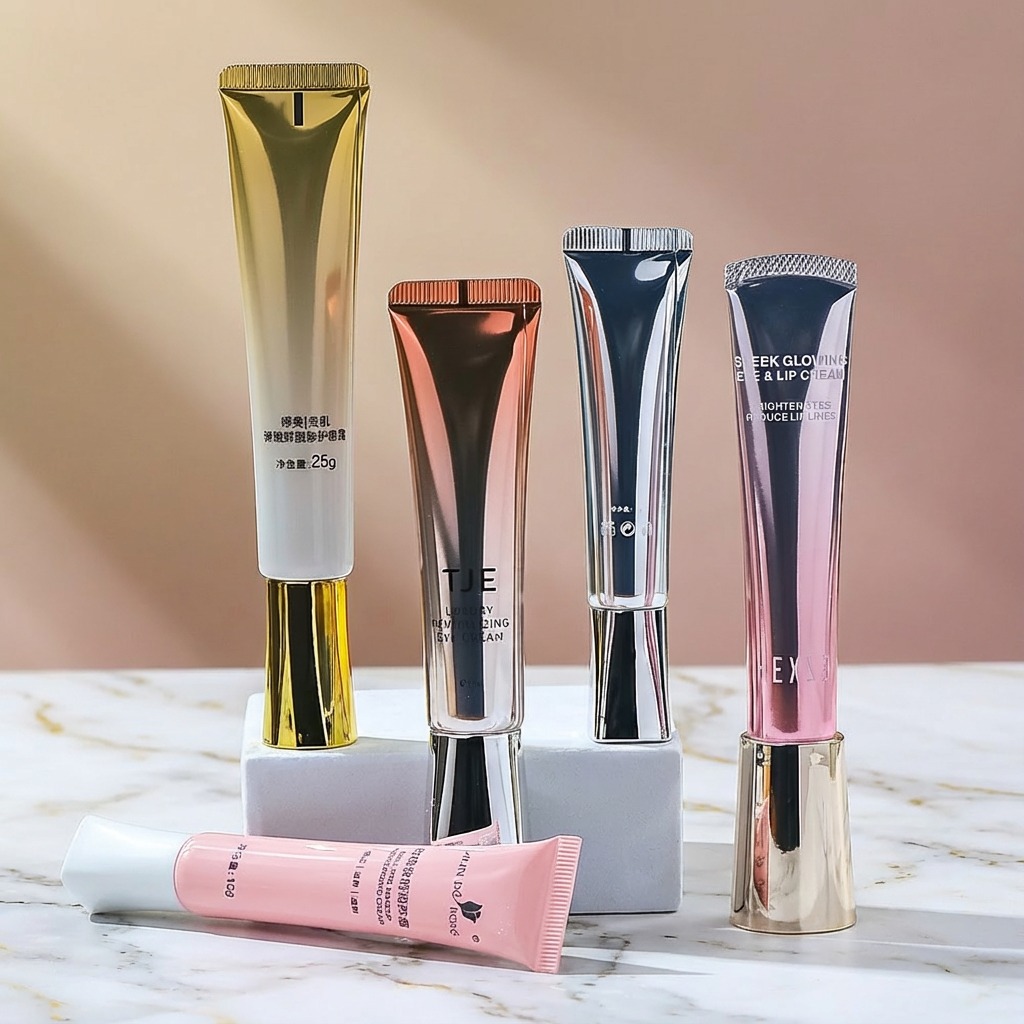 мини-косметический тюбик, косметический тонкий тюбик, косметический тюбик 100 мл