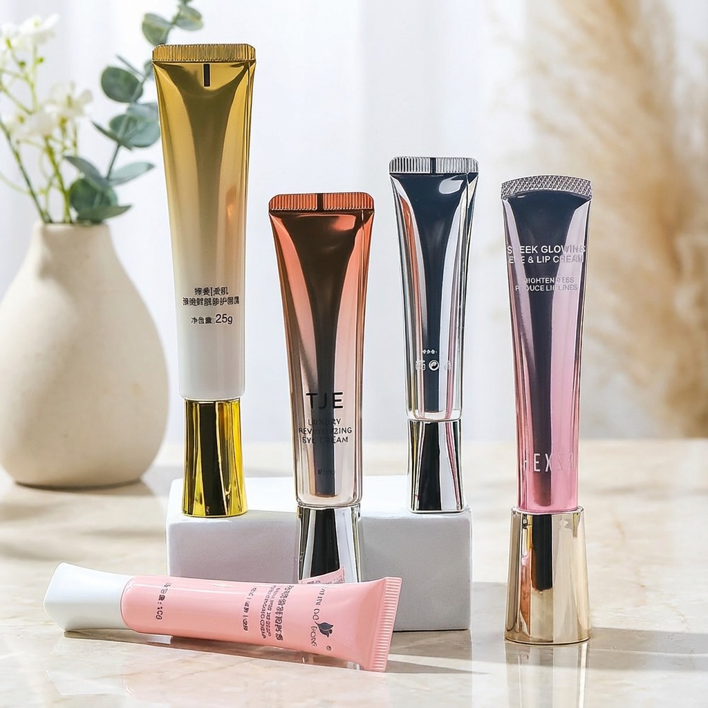 мини-косметический тюбик, косметический тонкий тюбик, косметический тюбик 100 мл