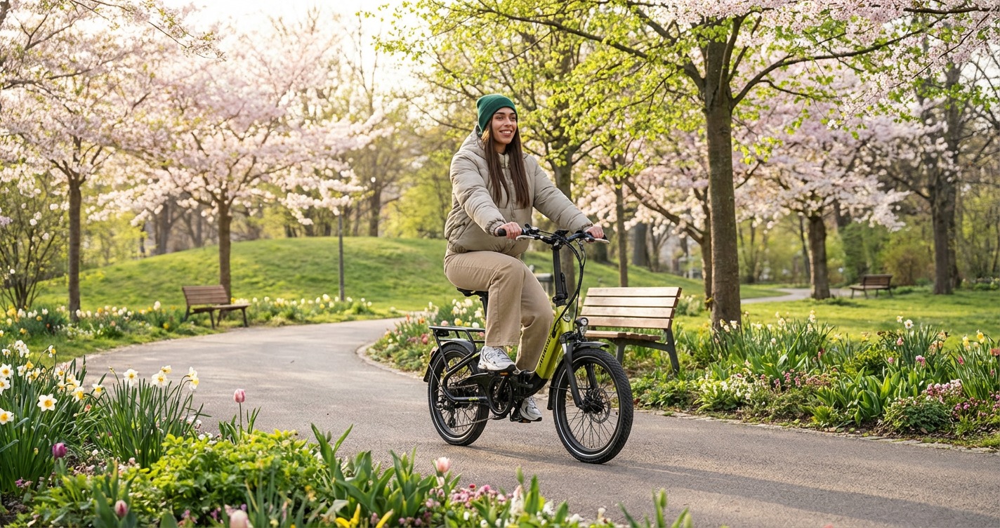 통근용 전기 자전거