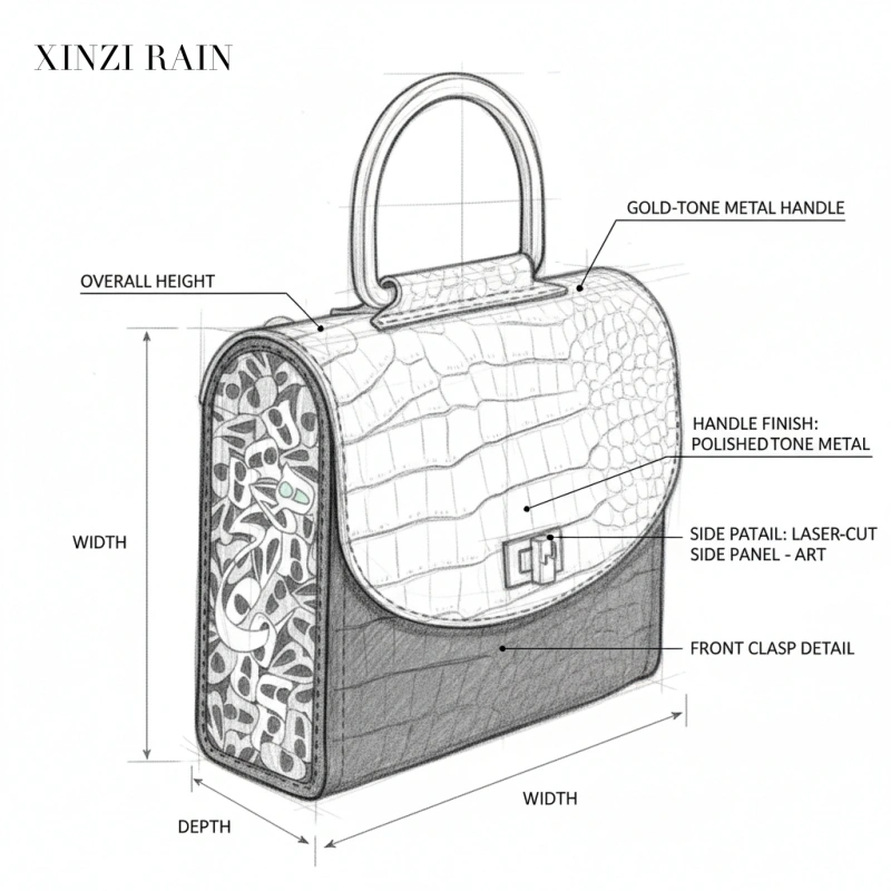 Custom Leather Evening Handheld Bags - OEM & ODM Manufacturer