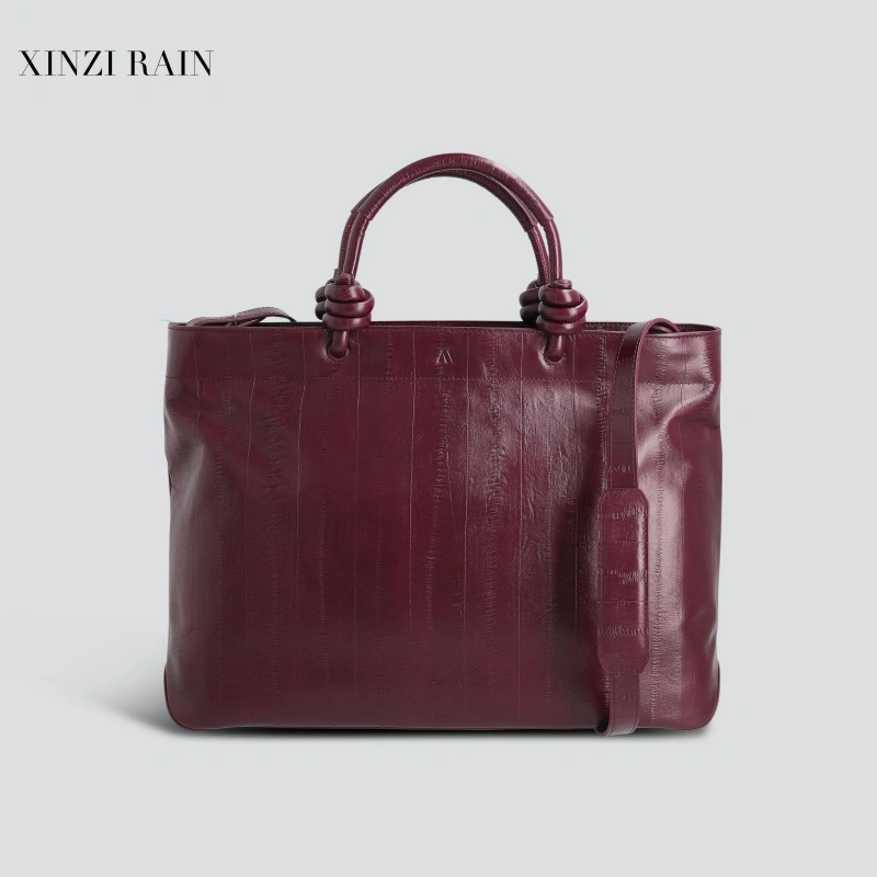 Custom vegan leather tote handbags2.webp