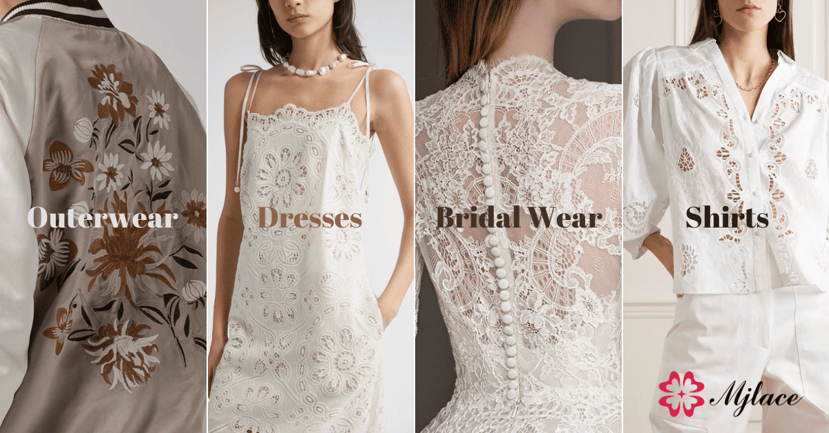 Lace Embroidery Applications in Fashion