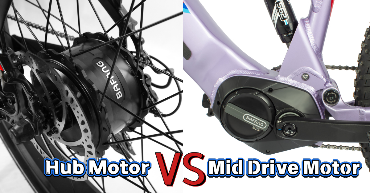 Mid-Drive vs. Hub Motor: Which E-Bike Motor Is Right for You? Mid-Drive vs. Hub Motor: Which E-Bike Motor Is Right for You?