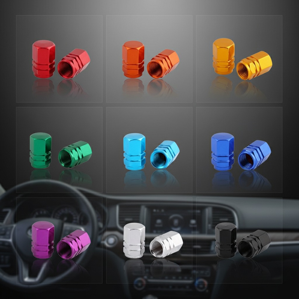 Enhance Your Vehicle with Stylish Tire Valve Caps Enhance Your Vehicle with Stylish Tire Valve Caps
