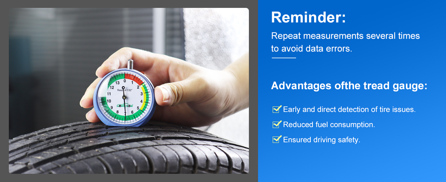 How to check tire tread depth