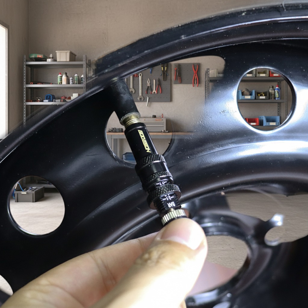 auto stop tire deflator tool