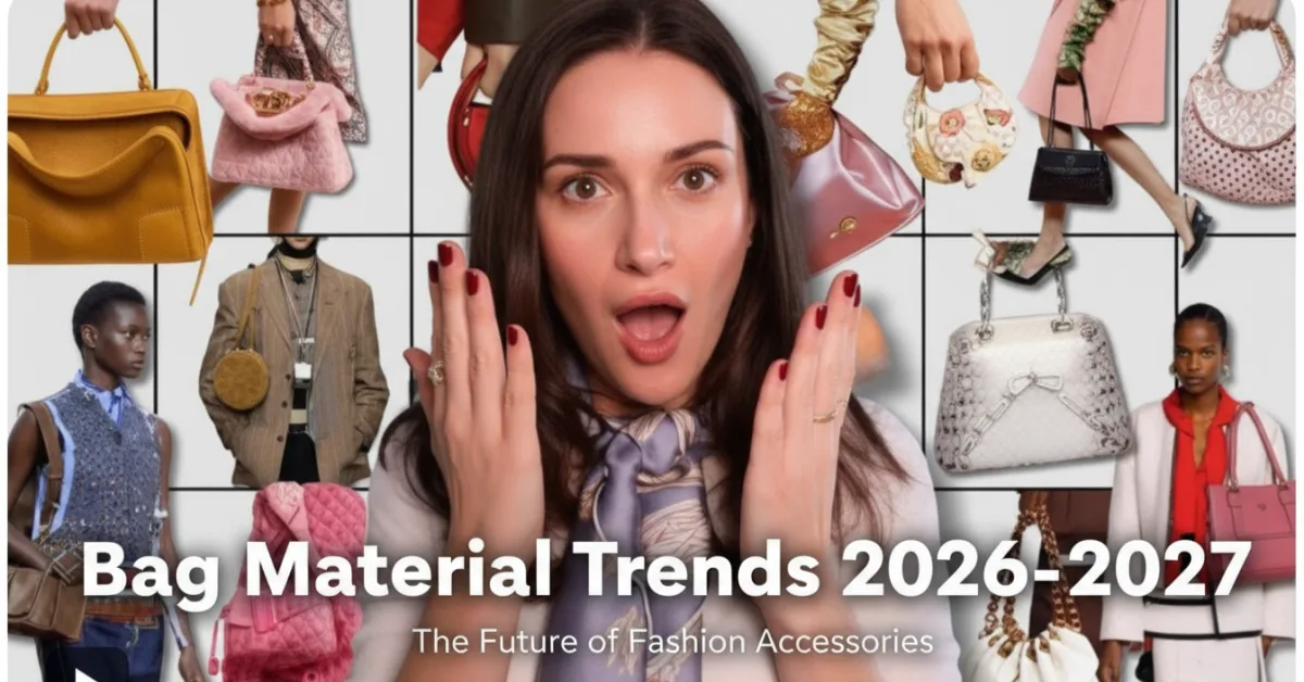 Bag Material Trends 2026–2027: Key Materials Shaping Modern Bag Design