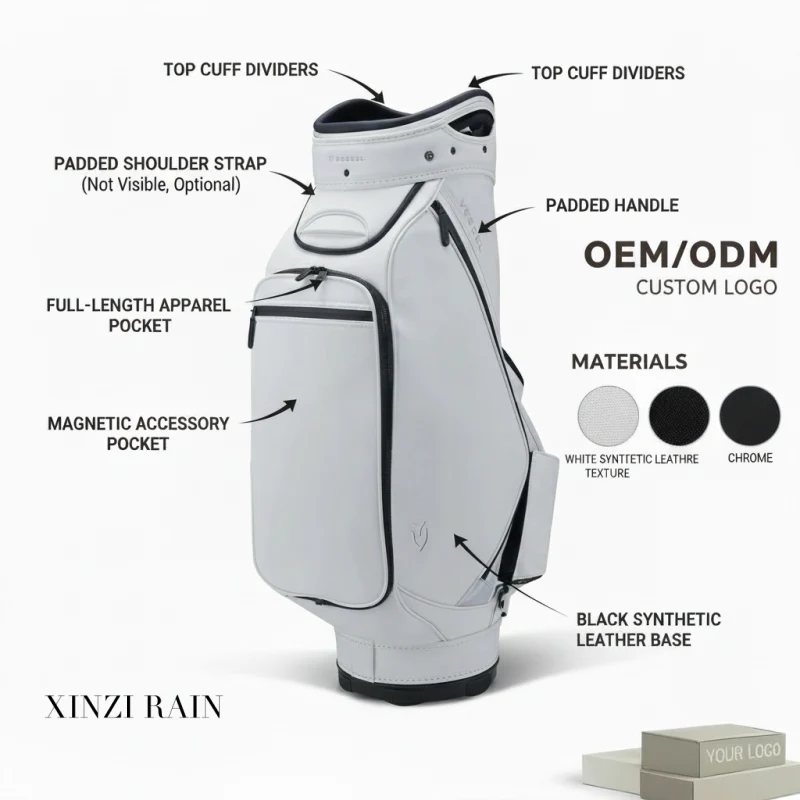 Custom Golf Bag Manufacturer | OEM Premium Cart Golf Bag-XINZIRAIN