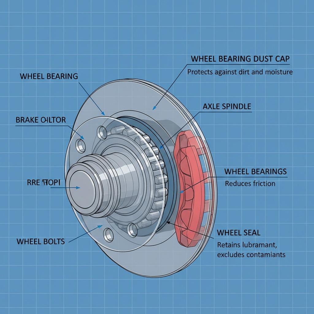 轮毂轴承防尘盖