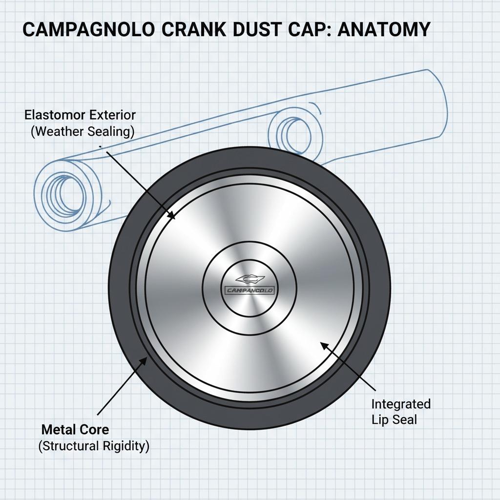 Campagnolo曲柄防尘盖