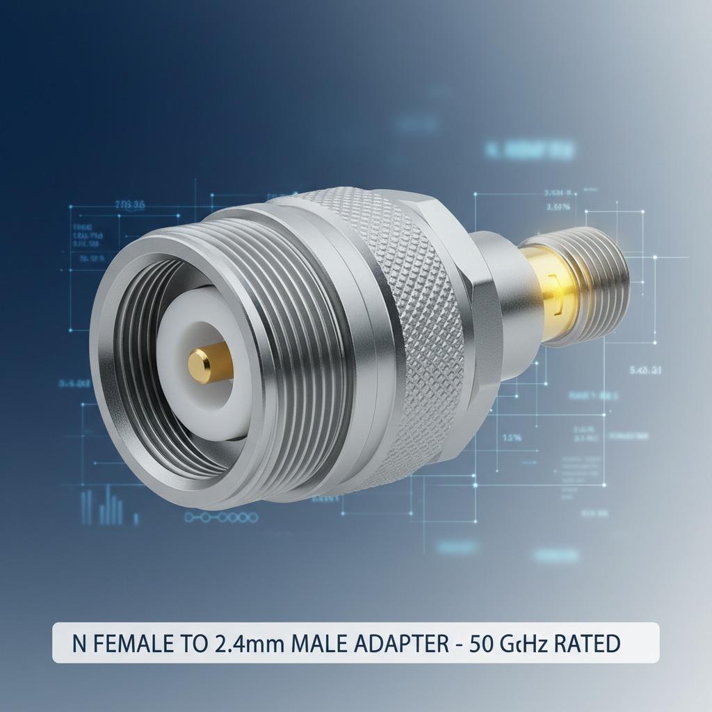 N Female to 2.4mm Male Adapter