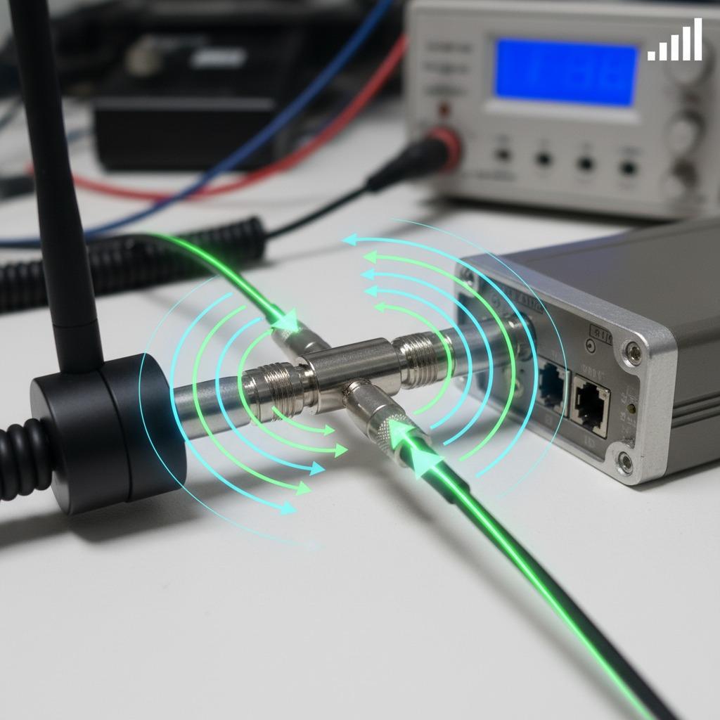 RPSMA-Stecker auf RPSMA-Stecker-Adapter
