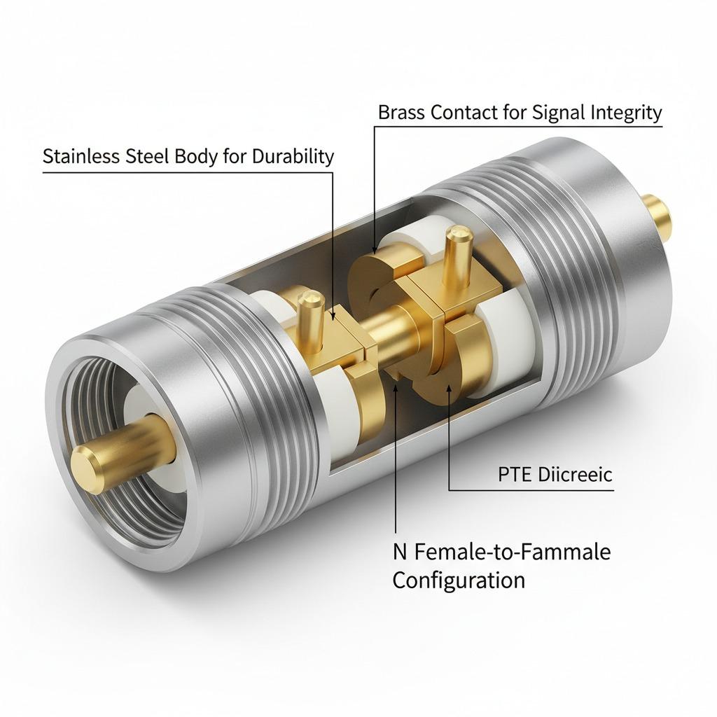 N-Buchse-Adapter