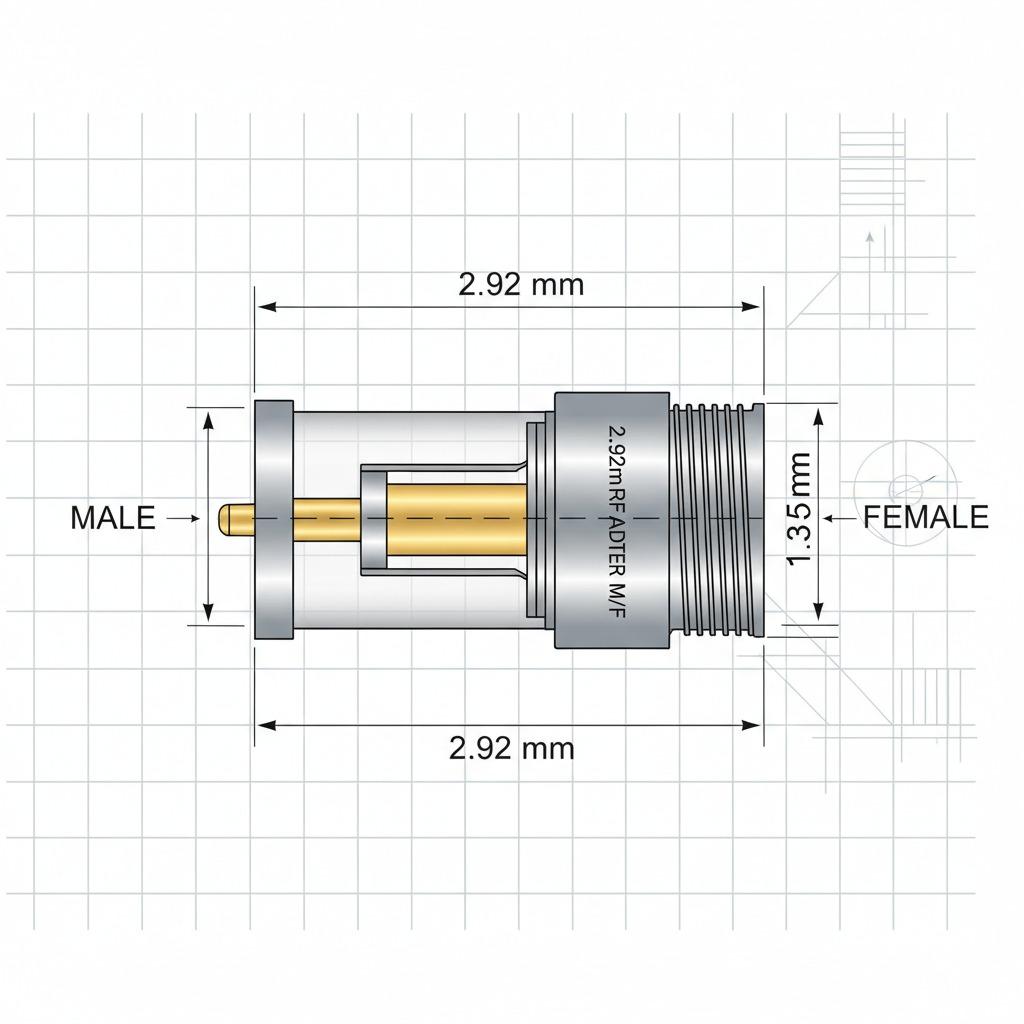 Adattatore RF da 2,92 mm