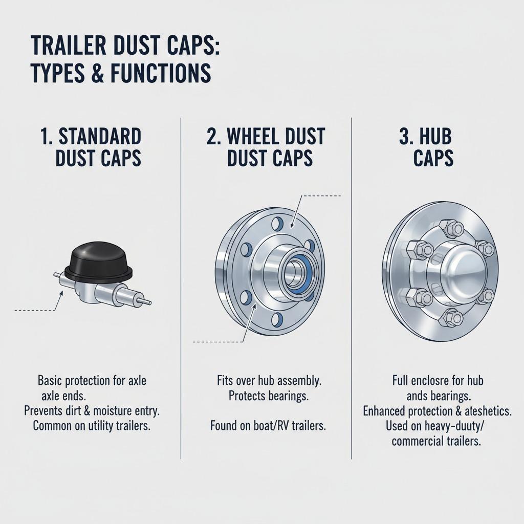 Защитные колпачки для прицепов