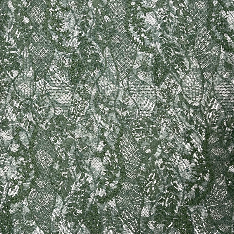 EB2788 botanical lace laser embroidery