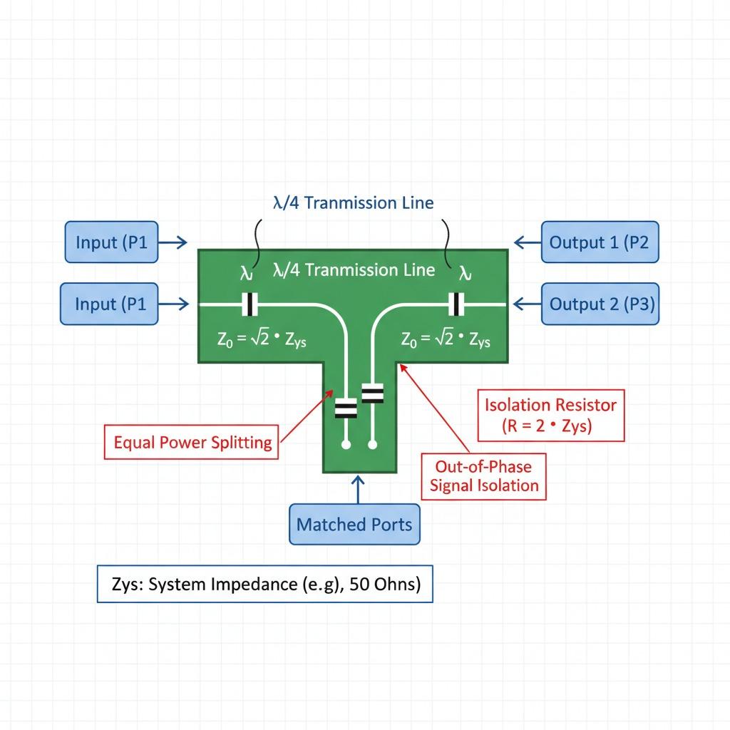 威尔金森功率分配器