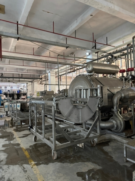 embroidery lace dyeing machine workshop