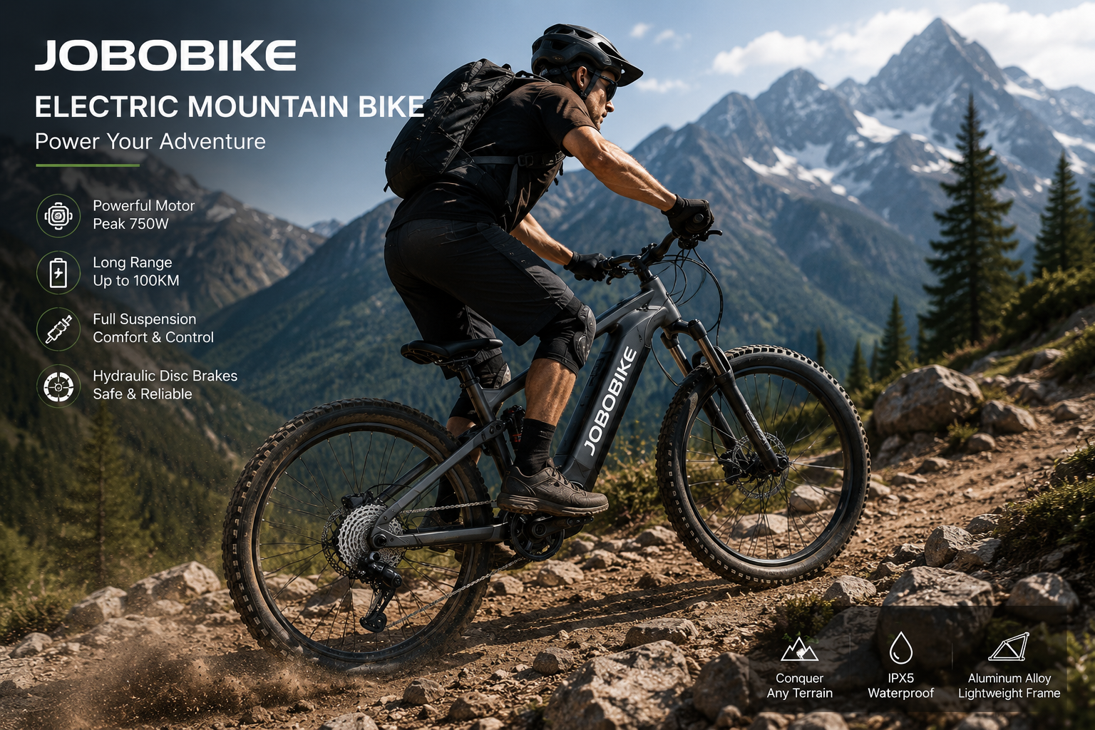 Electric Mountain Bicycle Factory: Manufacturing Performance for Real Off-Road Riding Electric Mountain Bicycle Factory: Manufacturing Performance for Real Off-Road Riding