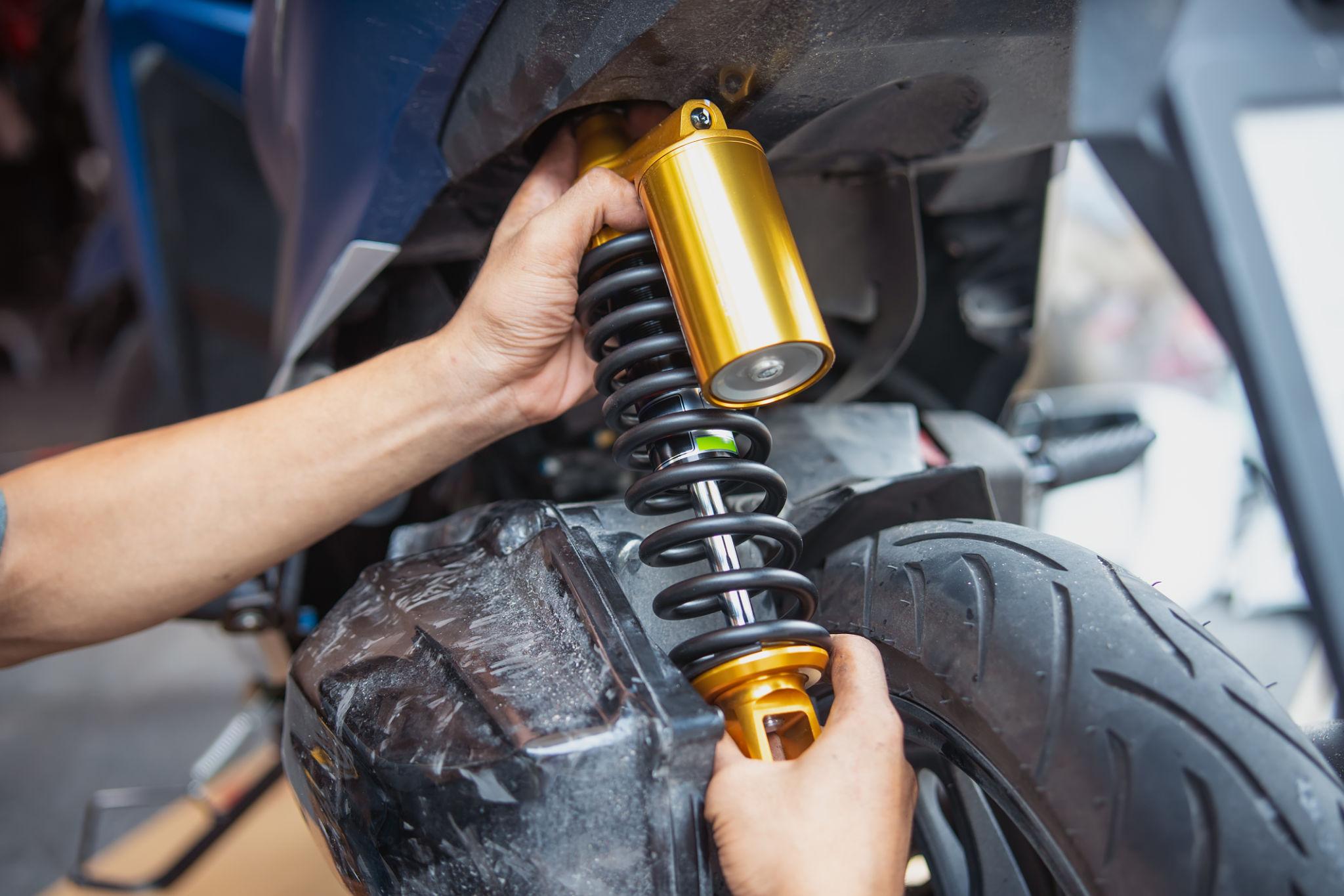 ATV shock absorber