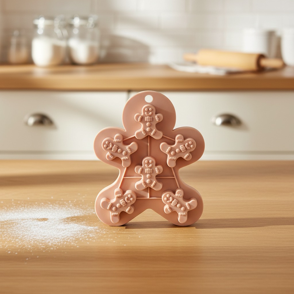 Gingerbread cookie baking mold