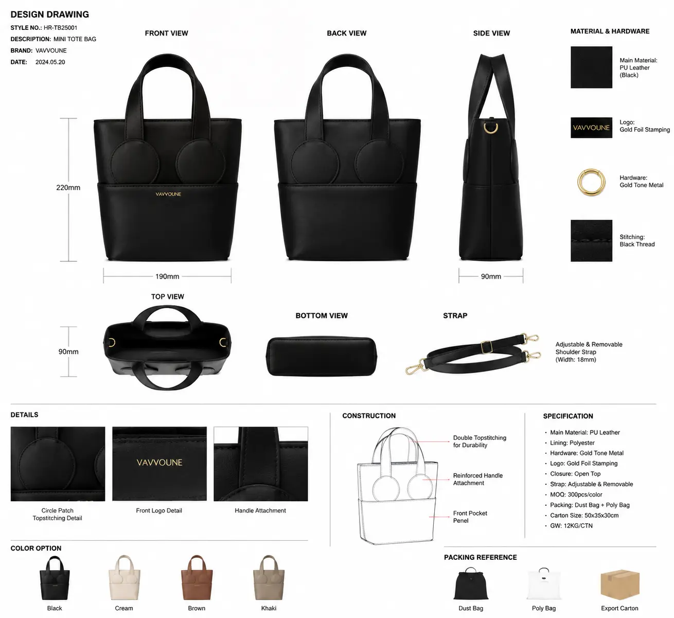 Custom Mini Tote Bag Collection2- bagsrain.webp