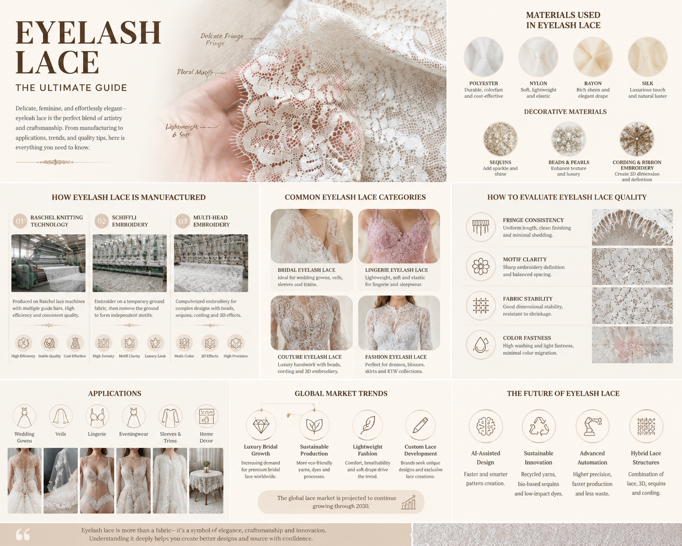Eyelash Lace Fabric Infographic Illustration.webp