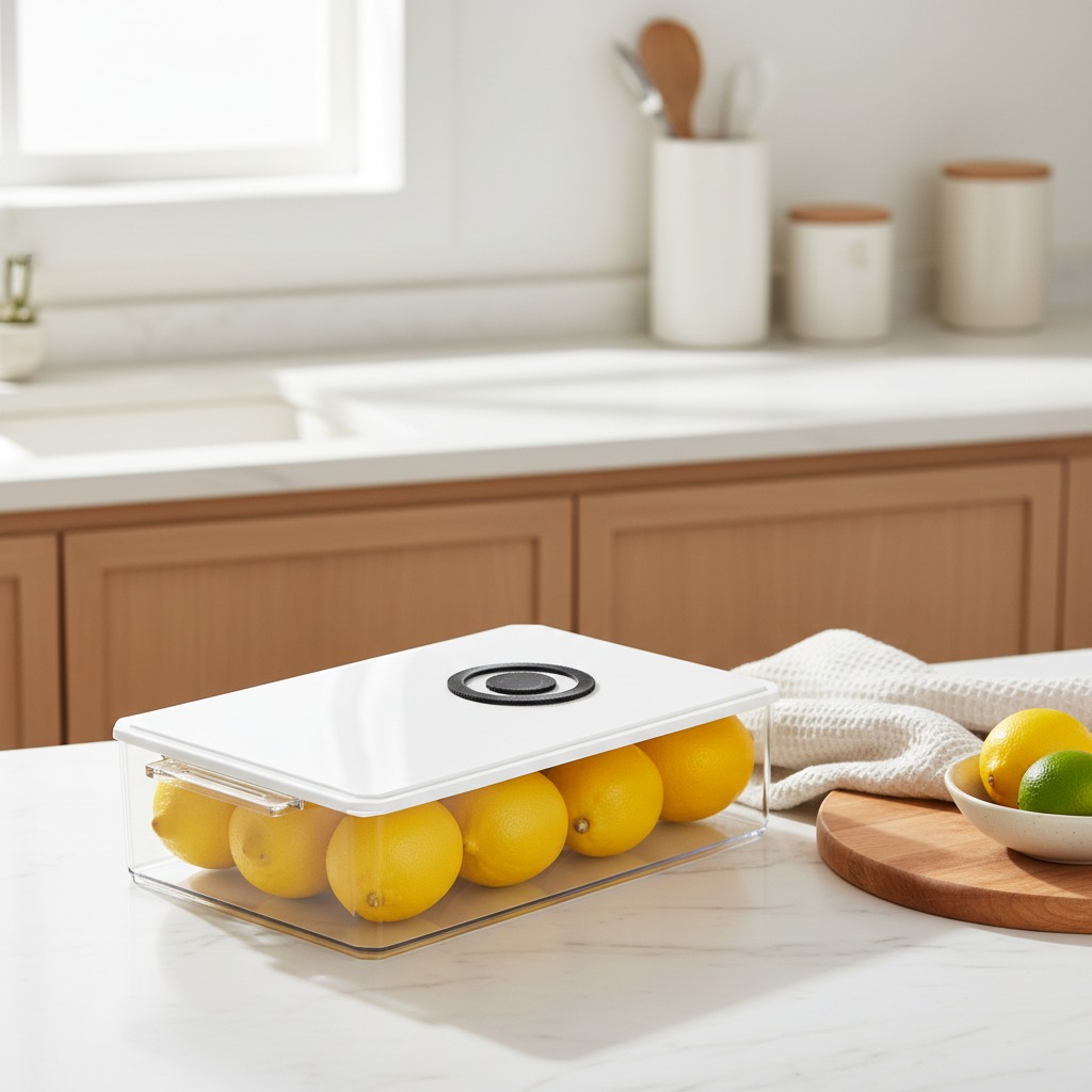 vegetable and fruit storage box for kitchen