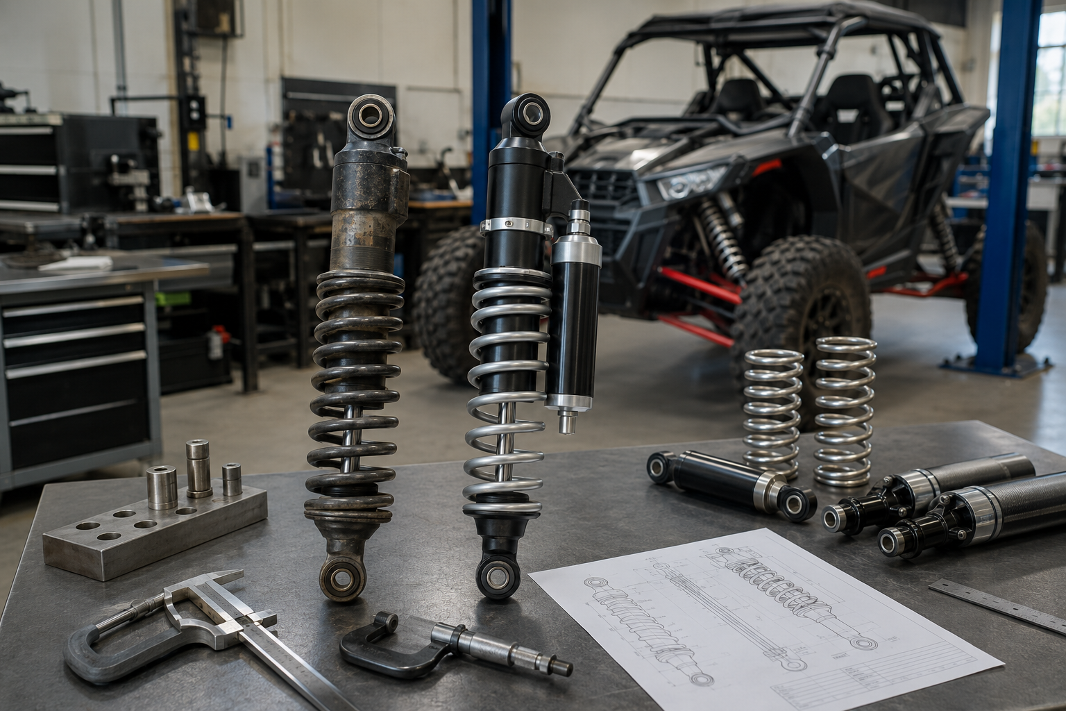 Customize shock absorbers by samples and specs