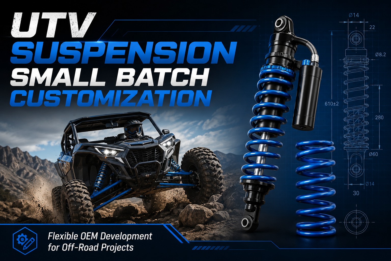 UTV Suspension Small Batch Customization: A Practical Guide for OEM and Aftermarket Buyers
