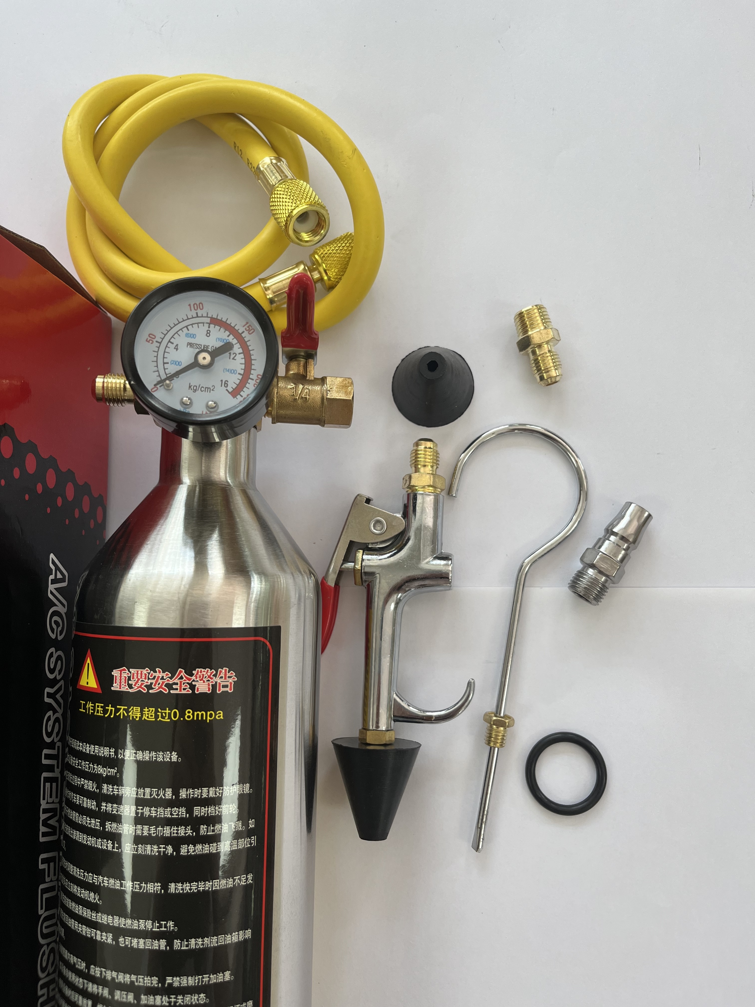 KASEN Air Conditioning Flush Kit for Automotive A/C Service