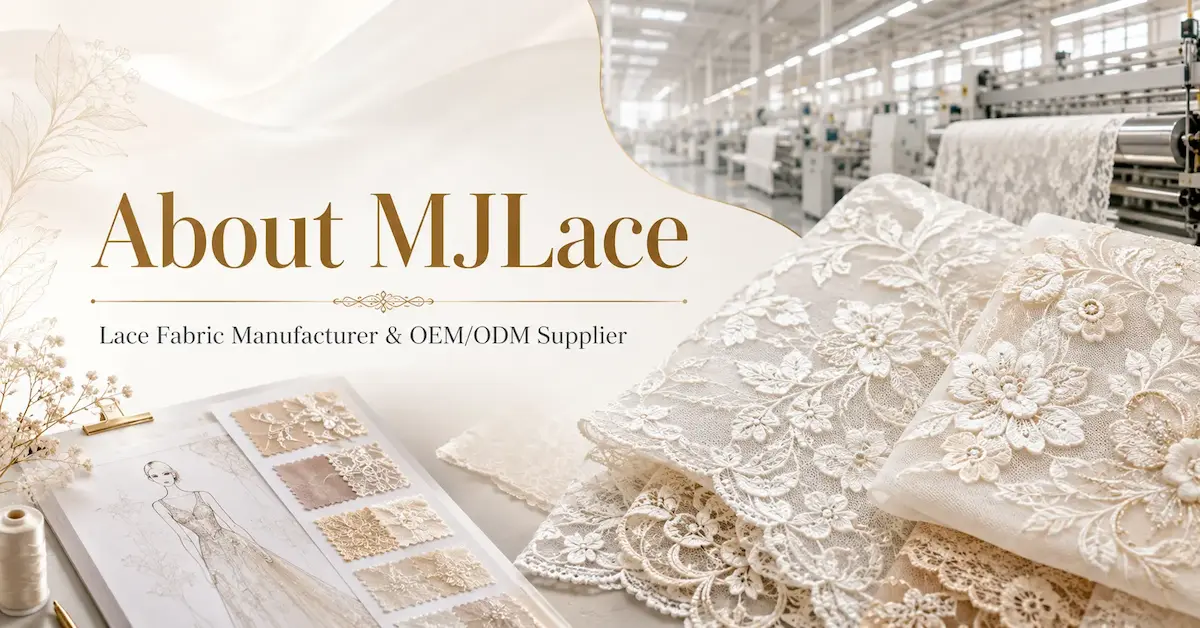 شركة MJLace لتصنيع أقمشة الدانتيل ومورد المعدات الأصلية