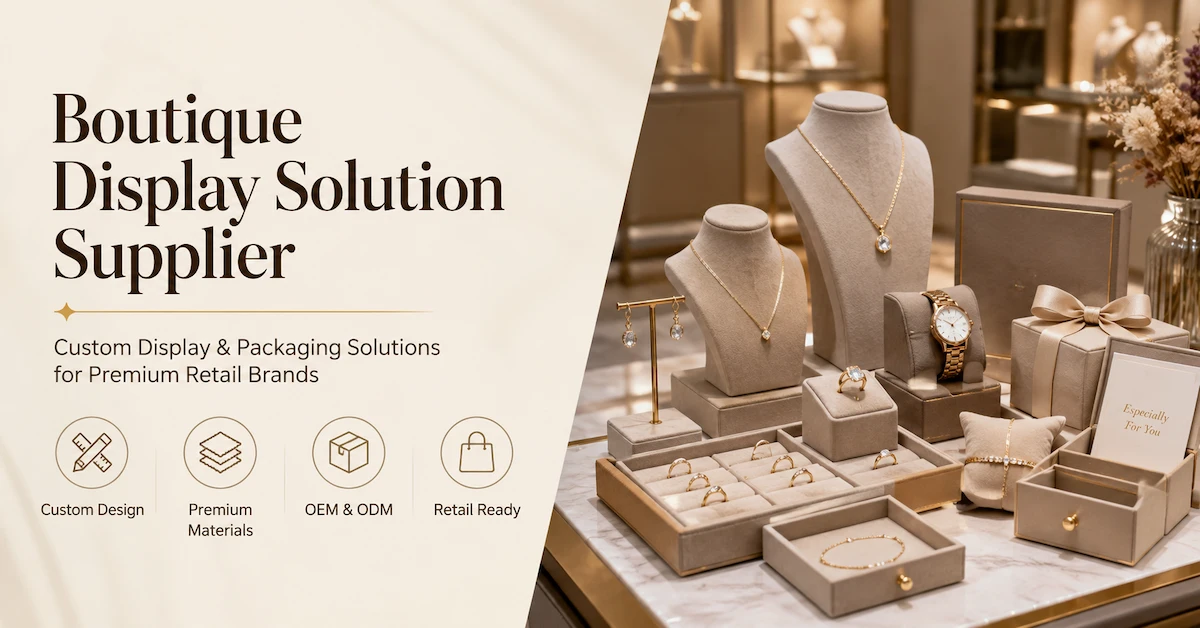 Boutique display solution supplier