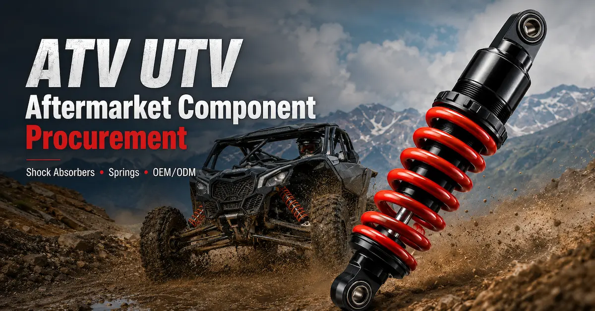 approvisionnement en composants de rechange pour VTT et UTV
