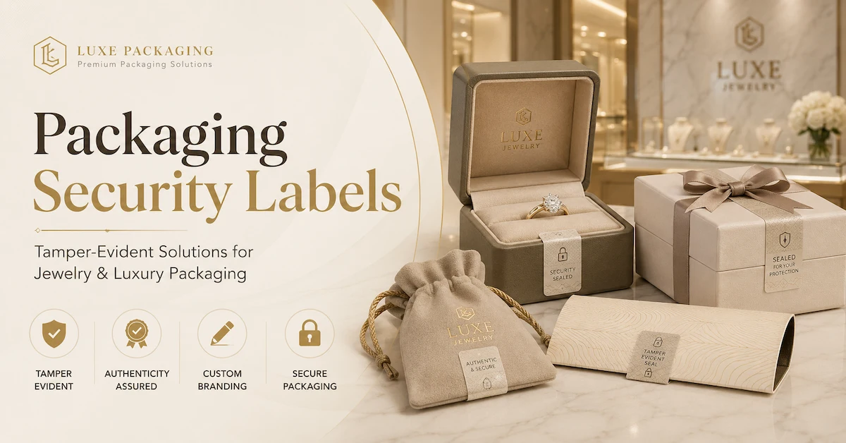 Packaging security labels