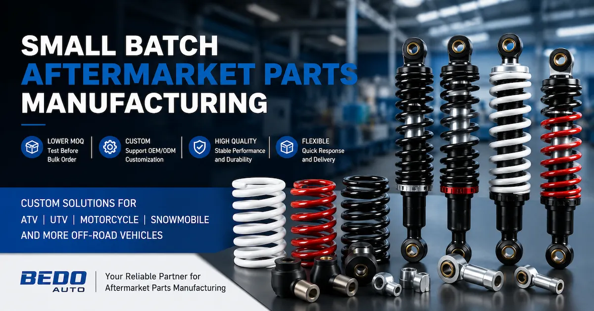 Small Batch Aftermarket Parts Manufacturing: A Practical Guide for B2B Buyers