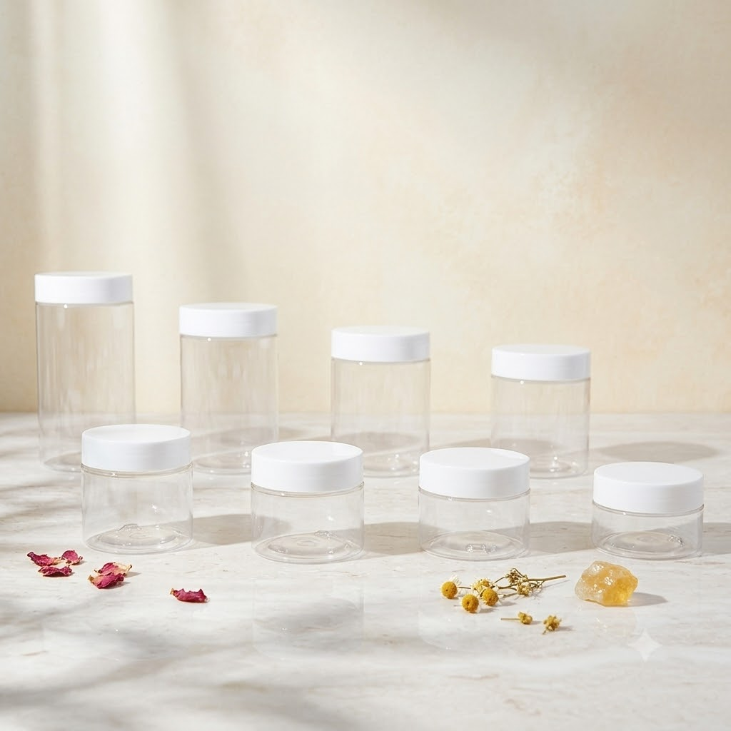 double wall acrylic jar