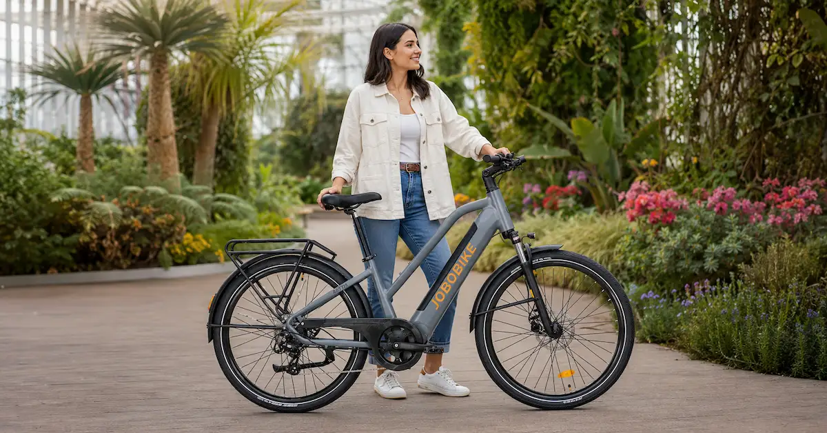 JOBOBIKE Gartenpendler-E-Bike-Fahrt