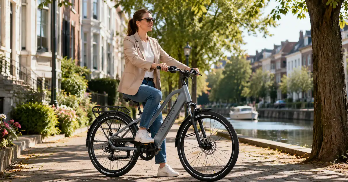 JOBOBIKE canal city e-bike ride