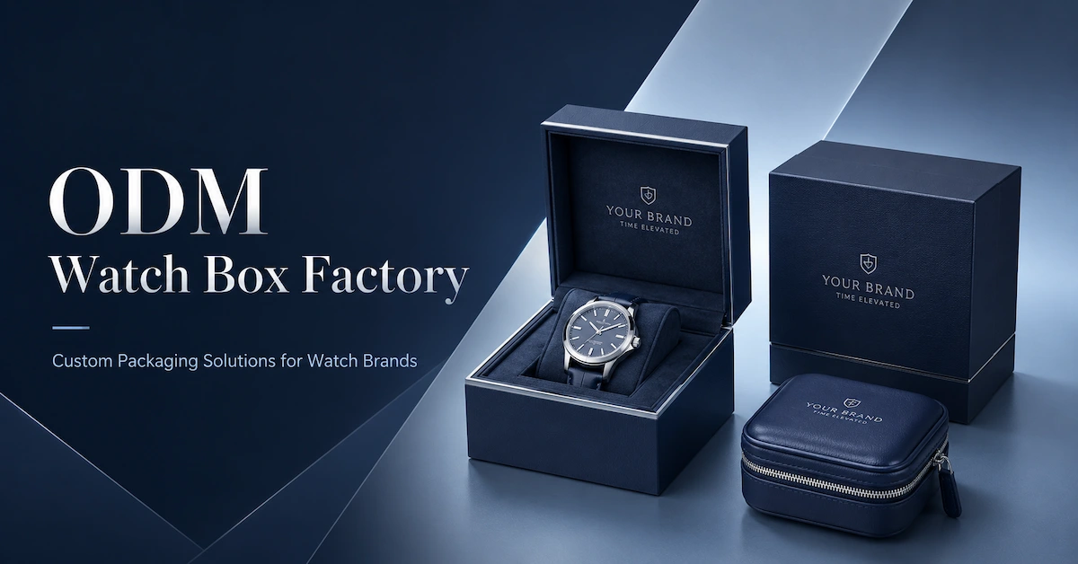 ODM watch box factory