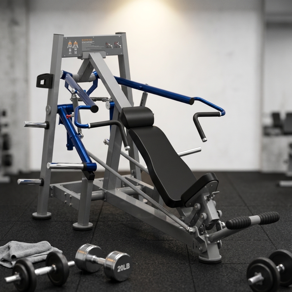 Super Inclined Bench Press Commercial Grade Strength Equipment