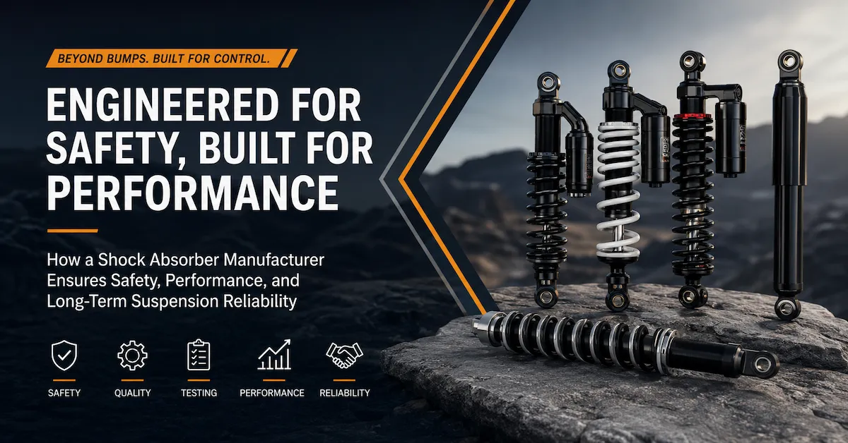 Shock absorber manufacturer safety solution