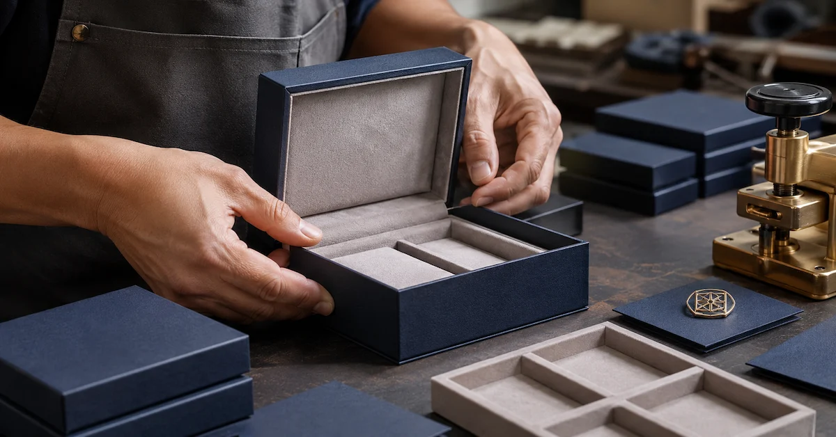 Jewelry box craftsmanship process