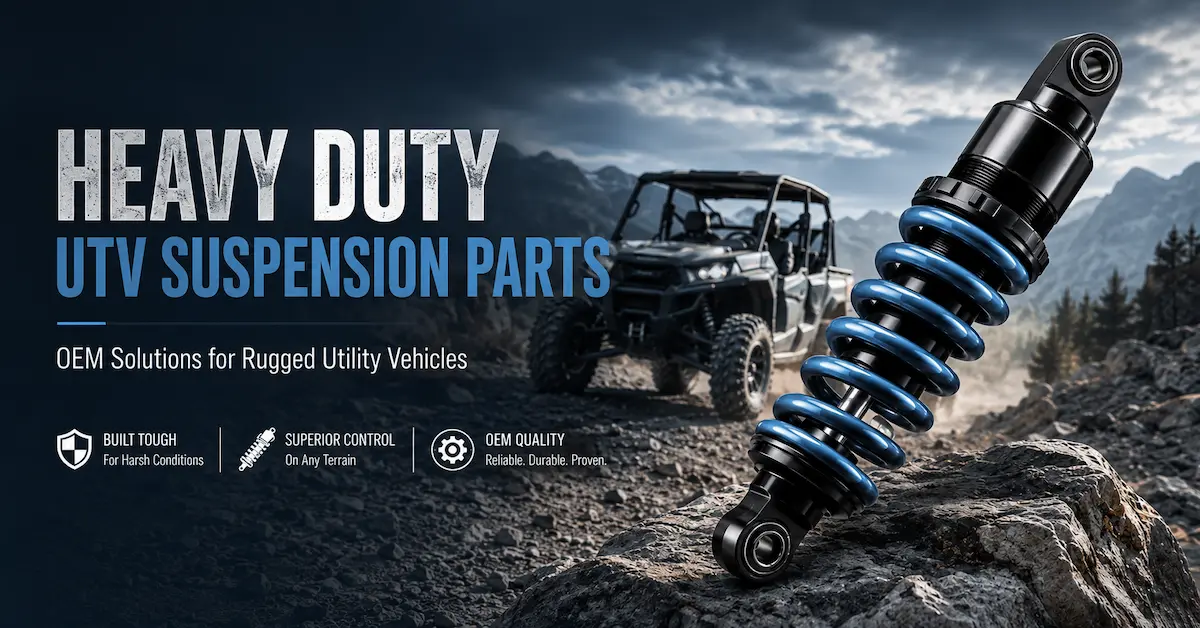 Heavy Duty UTV Suspension Parts: OEM Sourcing Guide for Global Buyers