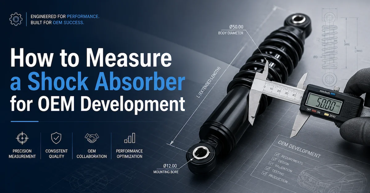How to Measure a Shock Absorber for OEM Development