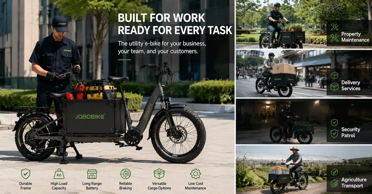 Utility Electric Bike Manufacturer for Commercial Fleets: A 2026 Buyer’s Guide Utility Electric Bike Manufacturer for Commercial Fleets: A 2026 Buyer’s Guide